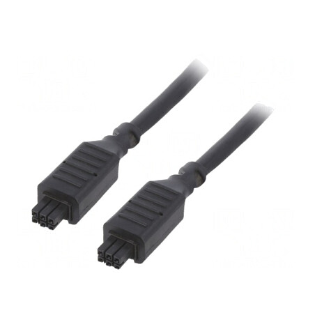 Cablu Nano-Fit 4 Pin 0,5m 8A PVC 20AWG | Electronic-mag.ro | Componente Electronice