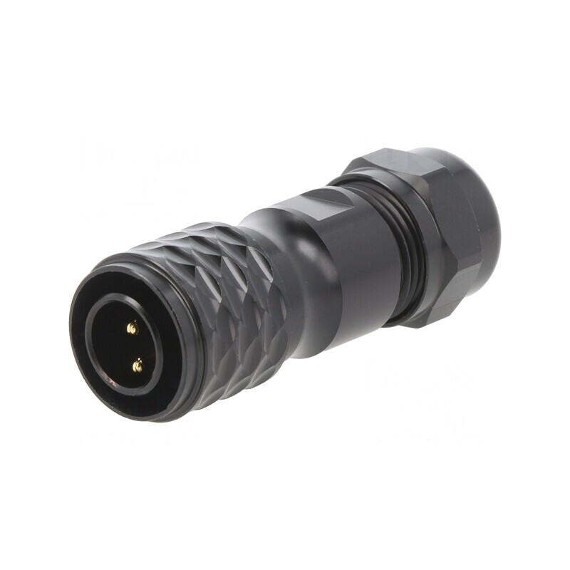 Mufă SA12 Tată 2 Pini IP67 13A 250V pentru Cablu | Electronic-mag.ro | Componente Electronice Mufă SA12 Tată 2 Pini IP67 13A 250V pentru Cablu | Electronic-mag.ro | Componente Electronice