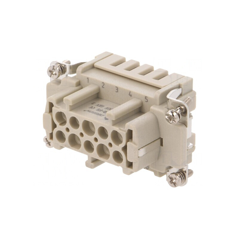 Insert Conector Mamă 10 Pini 16A | Electronic-mag.ro | Componente Electronice