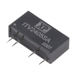 Convertor DC/DC 24V la 5V 1W 200mA SIP 50kHz | Electronic-mag.ro | Componente Electronice