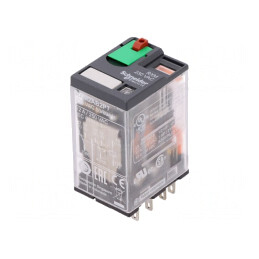Releu Electromagnetic DPDT 230VAC 12A | Electronic-mag.ro | Componente Electronice