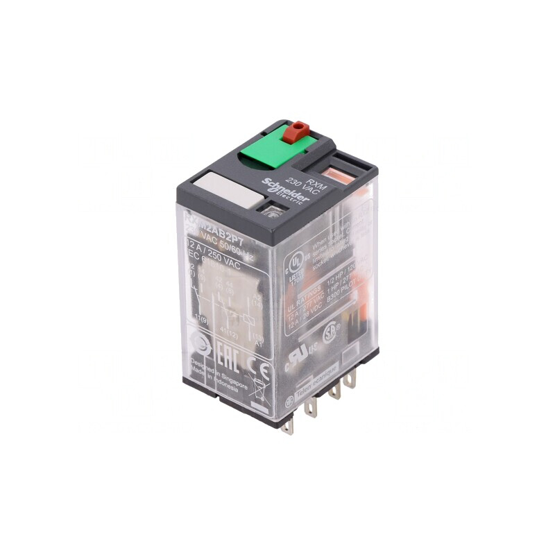 Releu Electromagnetic DPDT 230VAC 12A | Electronic-mag.ro | Componente Electronice Releu Electromagnetic DPDT 230VAC 12A | Electronic-mag.ro | Componente Electronice