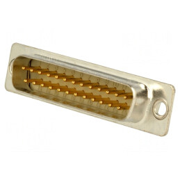 Conector D-Sub 25 pini mufă tată pentru lipire | Electronic-mag.ro | Componente Electronice