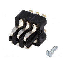 Conector HDC Inserturi Contact Tată Staf 6 PIN 10A 25V | Electronic-mag.ro | Componente Electronice