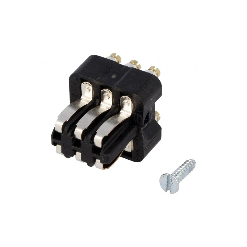 Conector HDC Inserturi Contact Tată Staf 6 PIN 10A 25V | Electronic-mag.ro | Componente Electronice