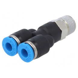 Racord Push-in Ramificație Y 0.95-6bar PBT | Electronic-mag.ro | Componente Electronice