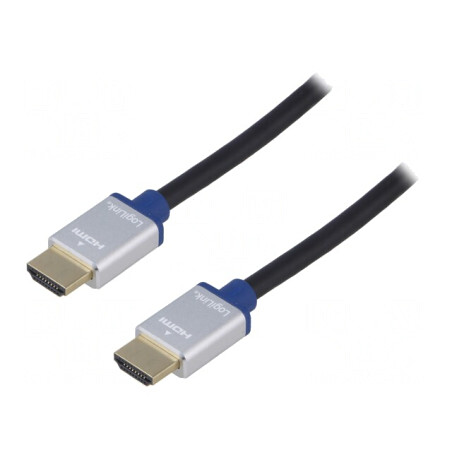 Cablu HDMI 2.0 1.5m Negru | Electronic-mag.ro | Componente Electronice