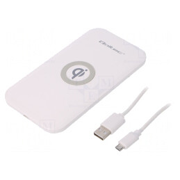 Încărcător Wireless Alb Qi Quick Charge 3.0 | Electronic-mag.ro | Componente Electronice