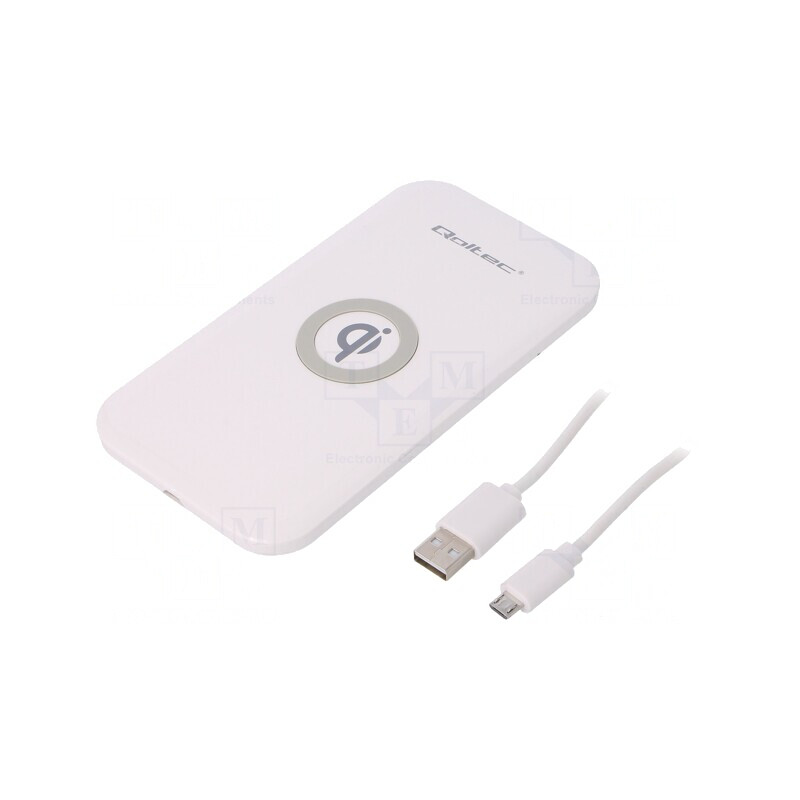 Încărcător Wireless Alb Qi Quick Charge 3.0 | Electronic-mag.ro | Componente Electronice