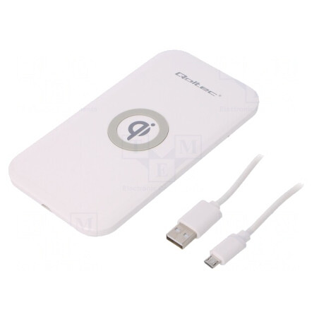 Încărcător Wireless Alb Qi Quick Charge 3.0 | Electronic-mag.ro | Componente Electronice