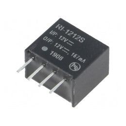 Convertor DC/DC 2W 12V 167mA | Electronic-mag.ro | Componente Electronice