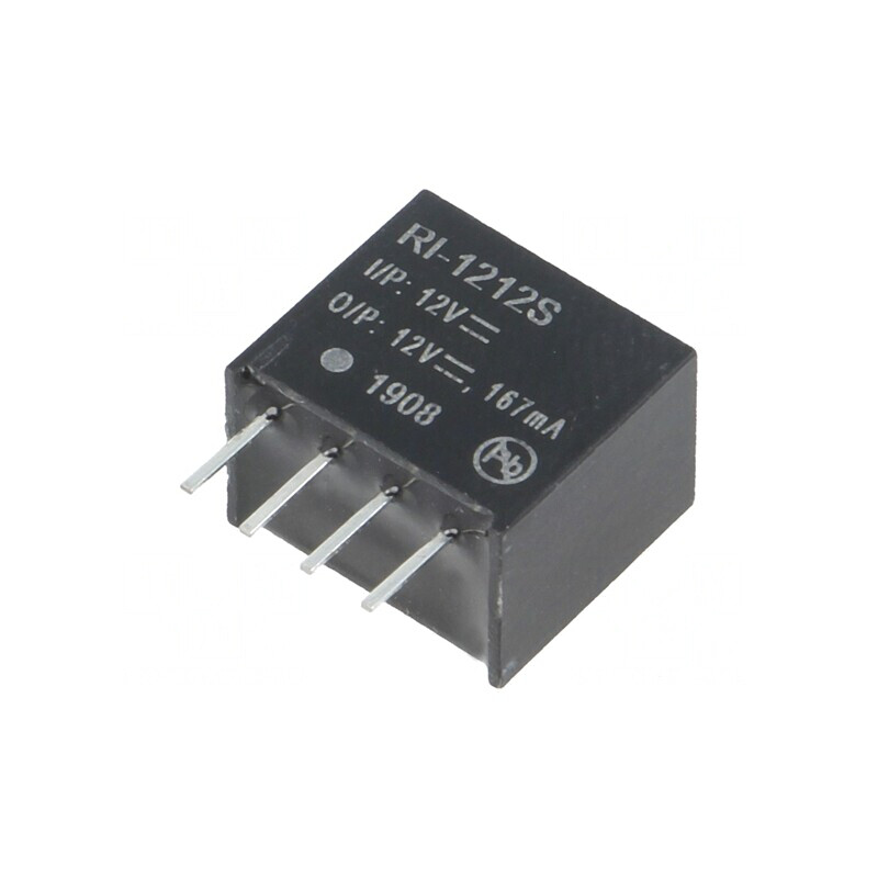 Convertor DC/DC 2W 12V 167mA | Electronic-mag.ro | Componente Electronice