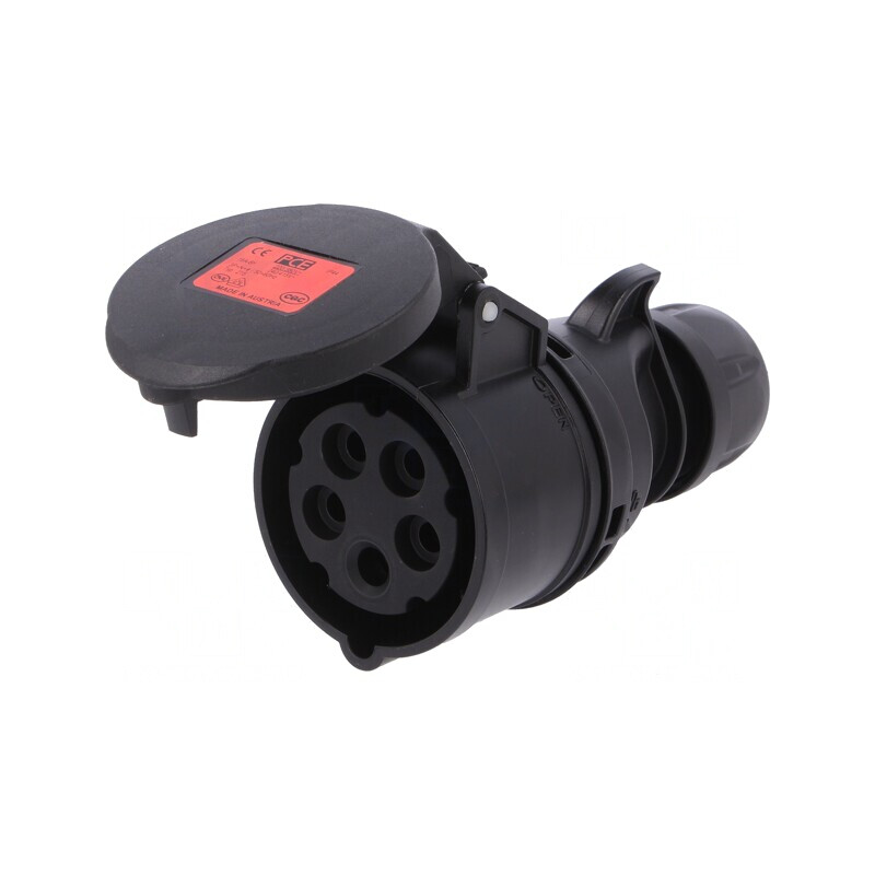 Conector alimentare trifazat 16A 400VAC IP44 | Electronic-mag.ro | Componente Electronice