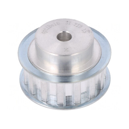 Roată de Curea T10 Aluminiu 16mm x 31mm x 45,9mm | Electronic-mag.ro | Componente Electronice
