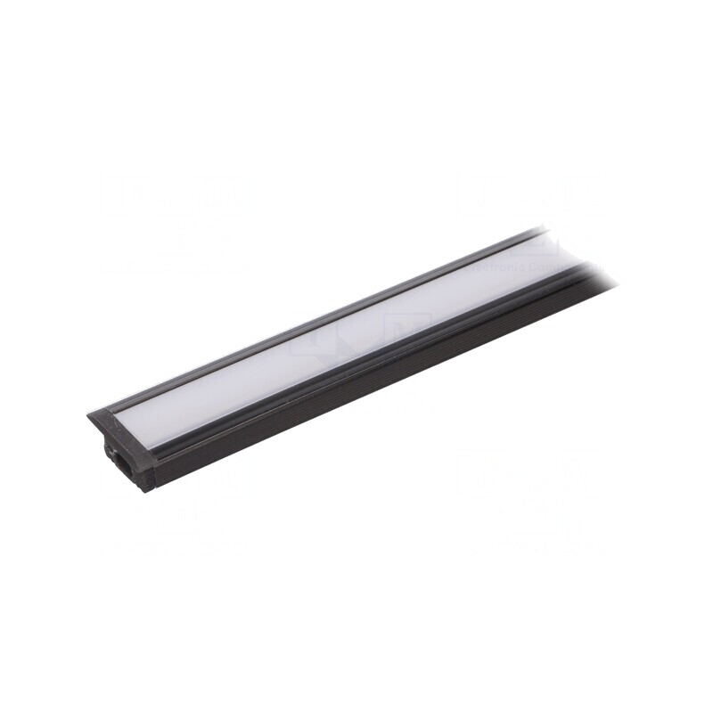 Profil Aluminiu Încastrat Negru 1m pentru Module LED | Electronic-mag.ro | Componente Electronice Profil Aluminiu Încastrat Negru 1m pentru Module LED | Electronic-mag.ro | Componente Electronice