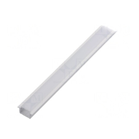 Profil Aluminiu Încastrat LED 1m Alb Lăptos | Electronic-mag.ro | Componente Electronice