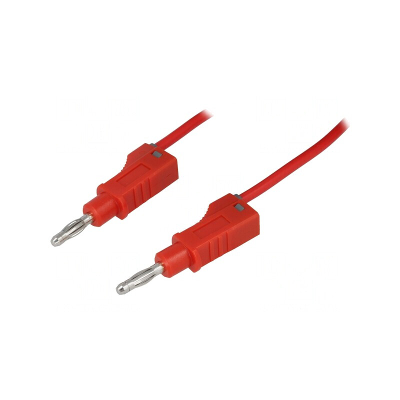 Cablu de măsurare 70VDC 33VAC 20A 4mm roșu | Electronic-mag.ro | Componente Electronice