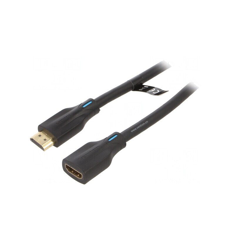 Cablu HDMI 2.1 1,5m Negru | Electronic-mag.ro | Componente Electronice