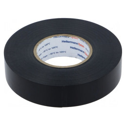 Bandă Electroizolantă Neagră 19mm x 20m | Electronic-mag.ro | Componente Electronice