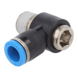 Racord Push-in Filetat 90° 6bar | Electronic-mag.ro | Componente Electronice
