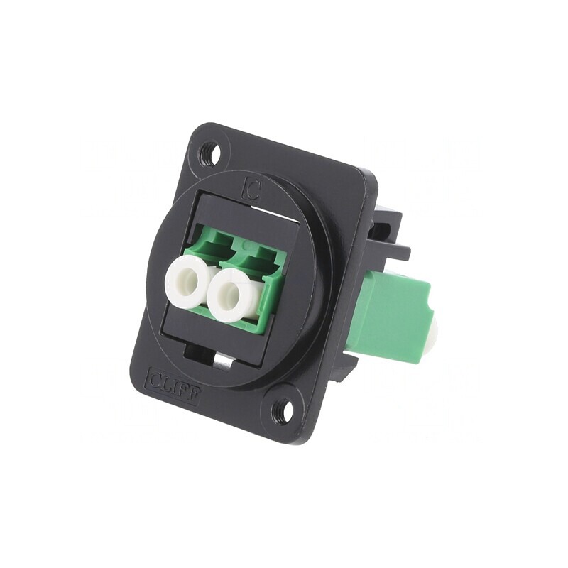 Conector Fibră Optică Duplex Monomod Metalic | Electronic-mag.ro | Componente Electronice