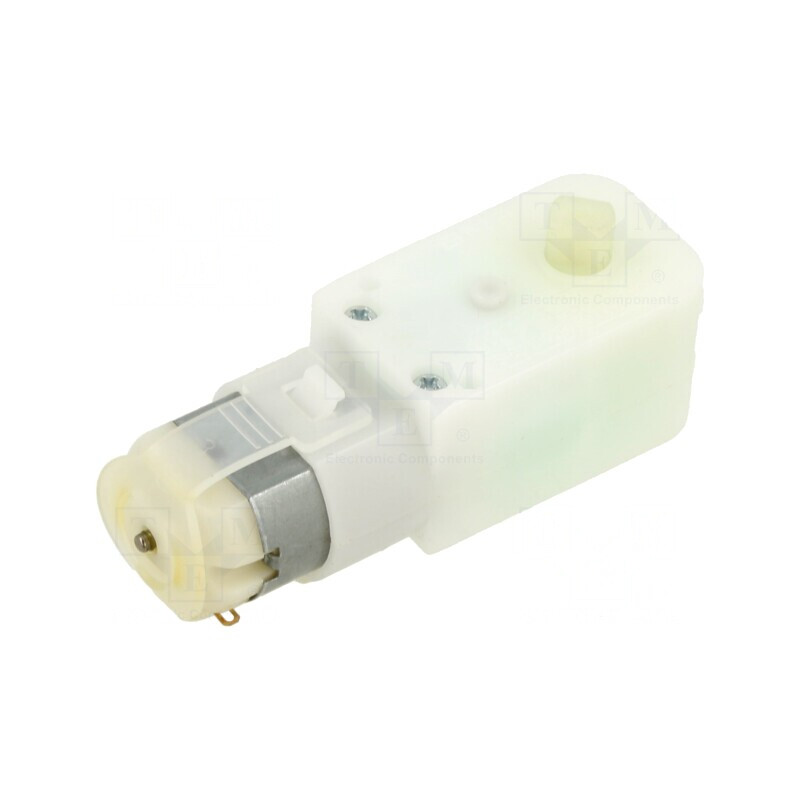 Motor DC cu Reductor Plastic 6V 78RPM 700mA | Electronic-mag.ro | Componente Electronice