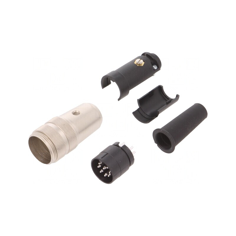 Mufă Conector M16 8 PIN Argintat IP40 | Electronic-mag.ro | Componente Electronice Mufă Conector M16 8 PIN Argintat IP40 | Electronic-mag.ro | Componente Electronice