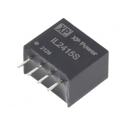 Convertor DC/DC 2W 24V la 15V 132mA SIP 70kHz | Electronic-mag.ro | Componente Electronice