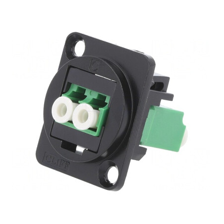Cuplă Duplex Fibră Optică Monomod Metalică | Electronic-mag.ro | Componente Electronice