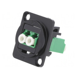 Cuplă Duplex Fibră Optică Monomod Metalică | Electronic-mag.ro | Componente Electronice