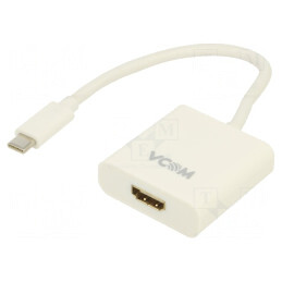 Adaptor USB 3.1 HDMI - USB C 0,17m Alb | Electronic-mag.ro | Componente Electronice