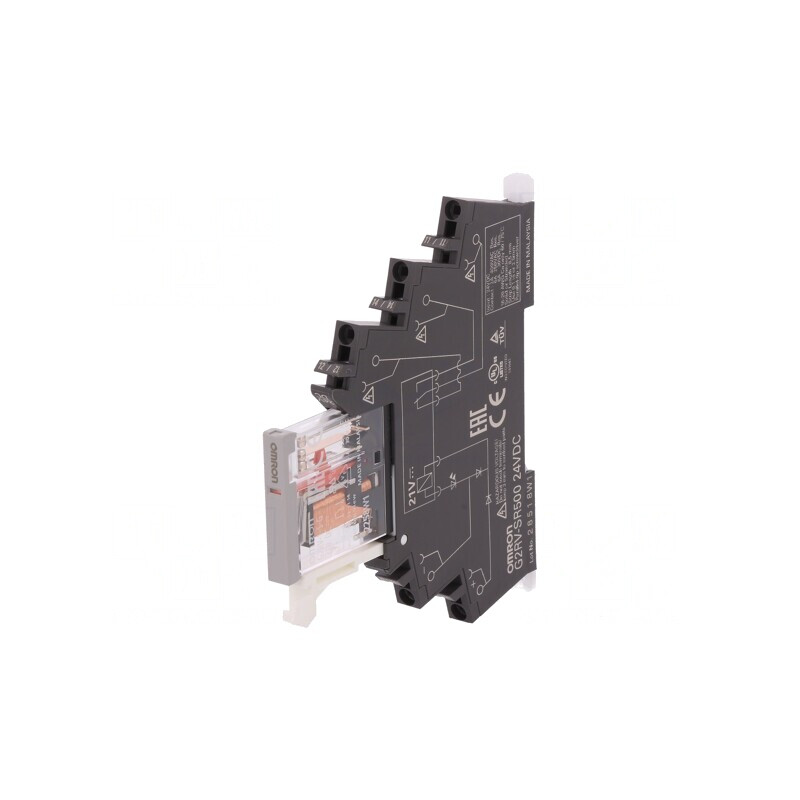 Releu Intermediar SPDT 24VDC 6A | Electronic-mag.ro | Componente Electronice