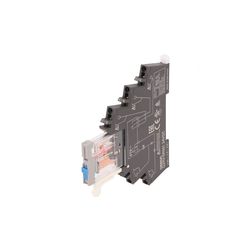 Releu intermediar SPDT 24VDC 6A | Electronic-mag.ro | Componente Electronice