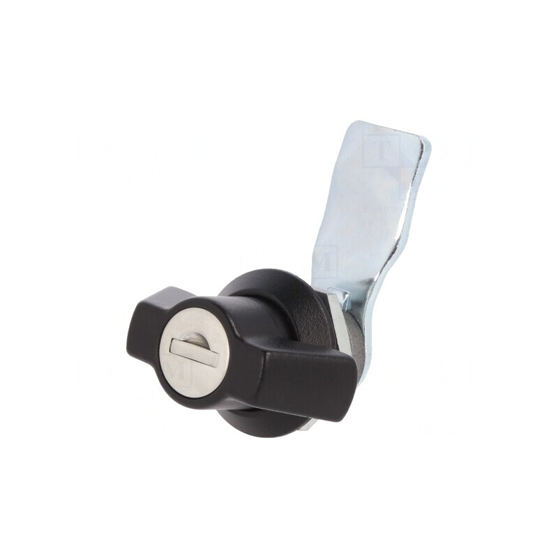 Închizătoare aluminiu zinc 21mm negru | Electronic-mag.ro | Componente Electronice
