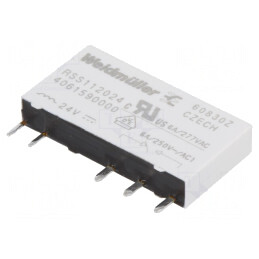 Releu electromagnetic SPDT 24VDC 6A THT | Electronic-mag.ro | Componente Electronice