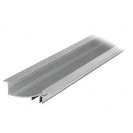 Profil Aluminiu Încastrat pentru Module LED Natural 2m FLAT8 | Electronic-mag.ro | Componente Electronice