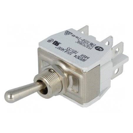 Comutator Basculant DPDT ON-ON 15A 250VAC/12VDC | Electronic-mag.ro | Componente Electronice
