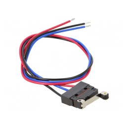 Microîntrerupător SPDT 0,1A 250VAC 30VDC SNAP ACTION | Electronic-mag.ro | Componente Electronice