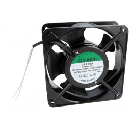 Ventilator AC Axial 230V 120x120x38mm 165m3/h 45dBA | Electronic-mag.ro | Componente Electronice