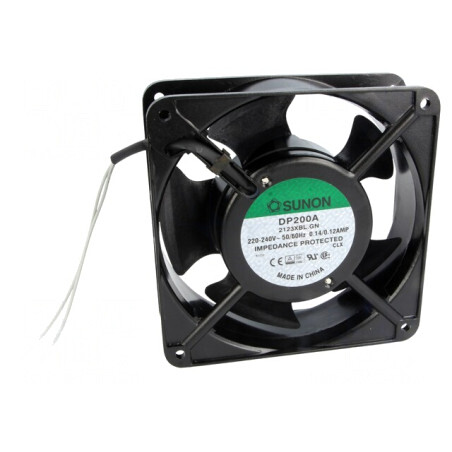 Ventilator AC Axial 230V 120x120x38mm 165m3/h 45dBA | Electronic-mag.ro | Componente Electronice