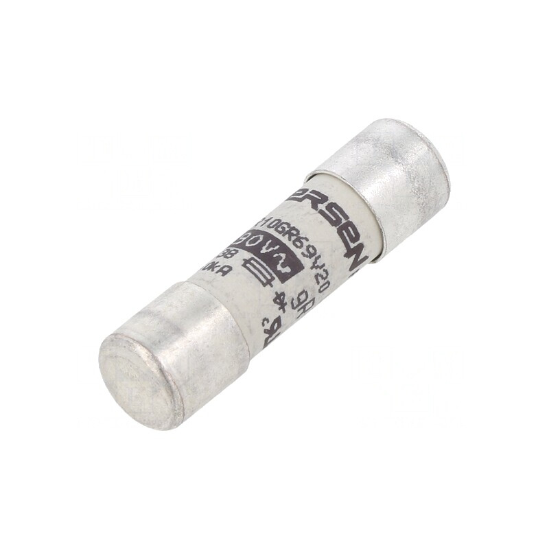Siguranță ultra-rapidă 20A 690VAC 10x38mm | Electronic-mag.ro | Componente Electronice Siguranță ultra-rapidă 20A 690VAC 10x38mm | Electronic-mag.ro | Componente Electronice
