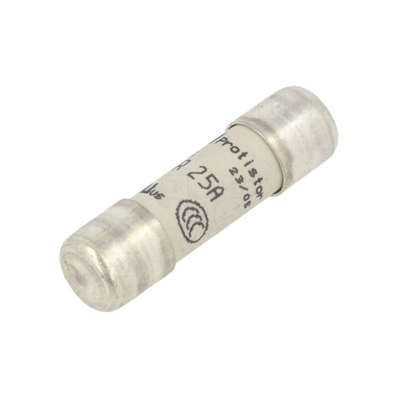Siguranță ultra-rapidă 25A 690VAC 10x38mm | Electronic-mag.ro | Componente Electronice