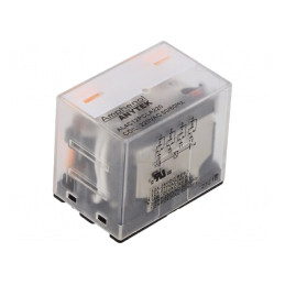 Releu Electromagnetic Industrial 4PDT 220V 12A PCB | Electronic-mag.ro | Componente Electronice