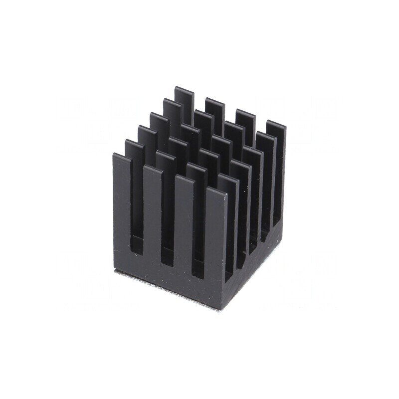 Radiator extrudat cu aripioare BGA negru 17x17mm | Electronic-mag.ro | Componente Electronice Radiator extrudat cu aripioare BGA negru 17x17mm | Electronic-mag.ro | Componente Electronice