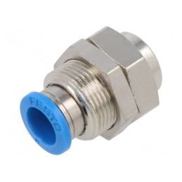 Racord Push-In Filetat Alamă Nichelată 0,95-6 bar | Electronic-mag.ro | Componente Electronice