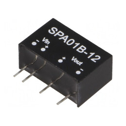Convertor DC/DC 1W 18-36V la 12V 8-83mA SIP6 | Electronic-mag.ro | Componente Electronice