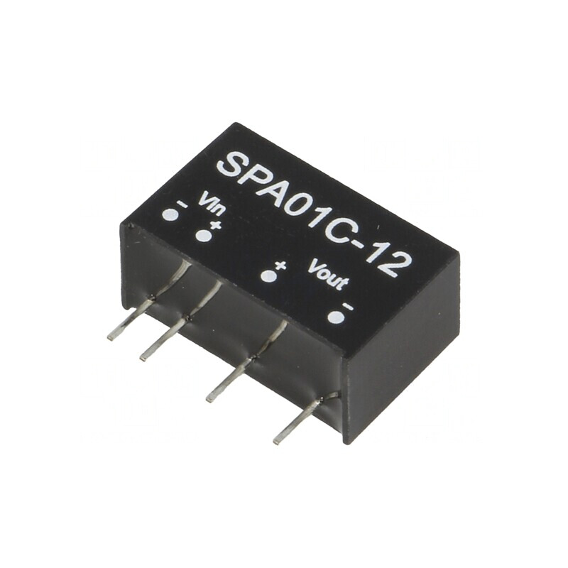 Convertor DC/DC 1W 36-75V la 12V 8-83mA SIP6 | Electronic-mag.ro | Componente Electronice