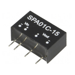 Convertor DC/DC 1W 36-75V la 15V 6-67mA SIP6 | Electronic-mag.ro | Componente Electronice