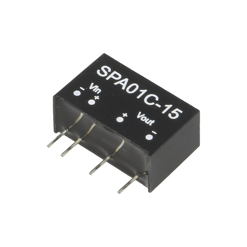 Convertor DC/DC 1W 36-75V la 15V 6-67mA SIP6 | Electronic-mag.ro | Componente Electronice