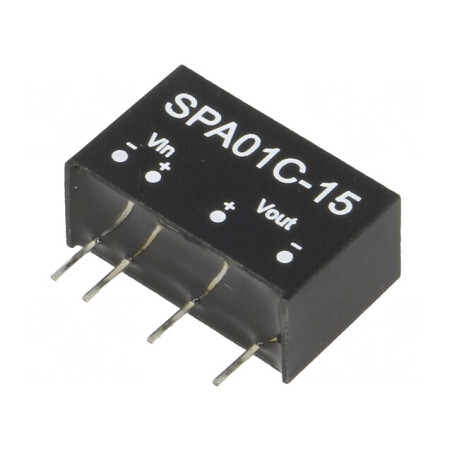 Convertor DC/DC 1W 36-75V la 15V 6-67mA SIP6 | Electronic-mag.ro | Componente Electronice